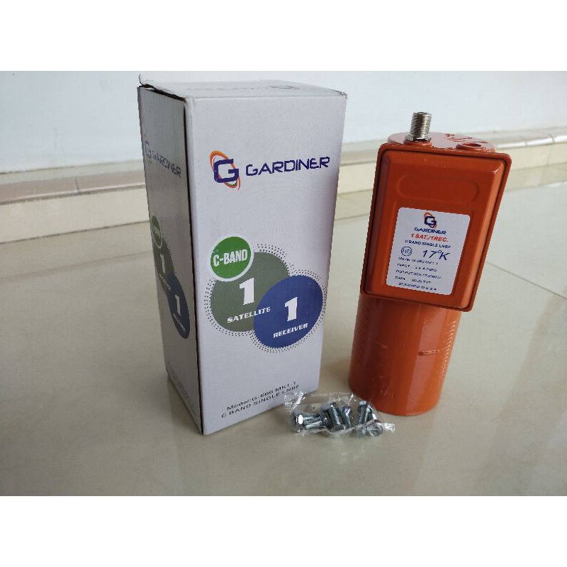 LNB C BAND 1 RECEIVER PARABOLA