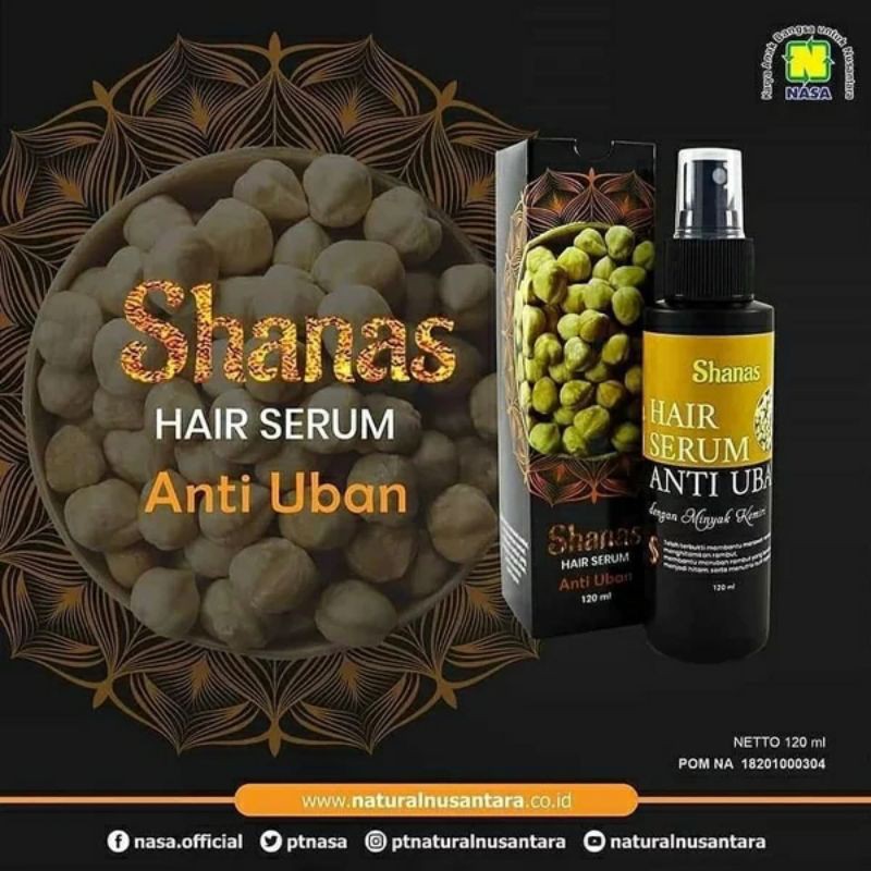 SHANAS HAIR SERUM ANTI UBAN