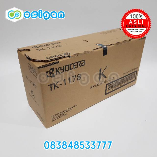 Toner Kyocera Original TK-1178 untuk M2040dn M2540dn M2640idn