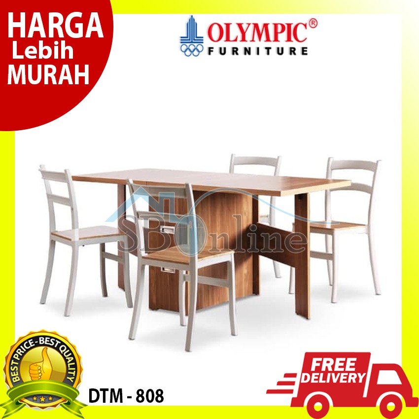 Meja Makan Olympic DTM 808 - Meja Saja