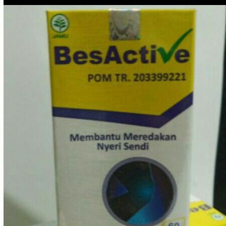 

Herbal BesActive - obat kram dan nyeri sendi serta asam urat