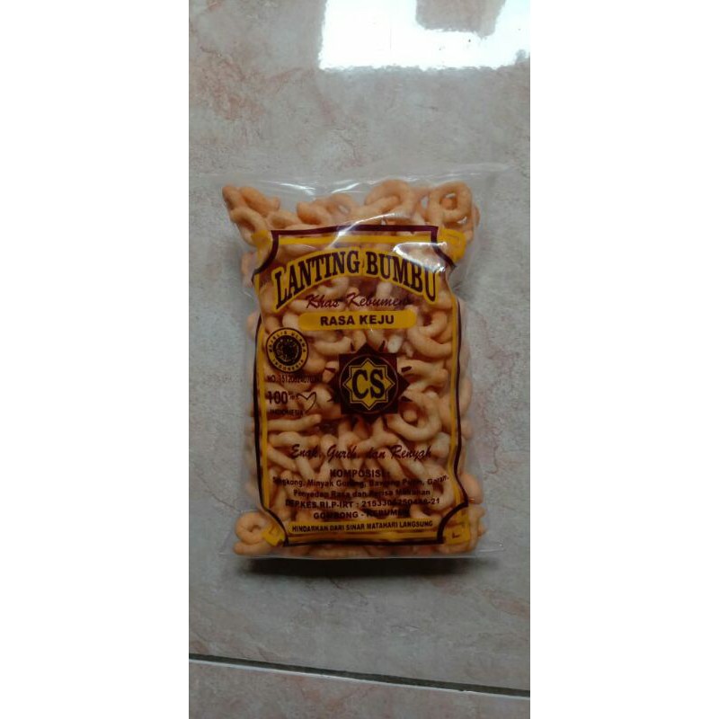 

makanan khas kebumen, lanting bumbu berbagai rasa