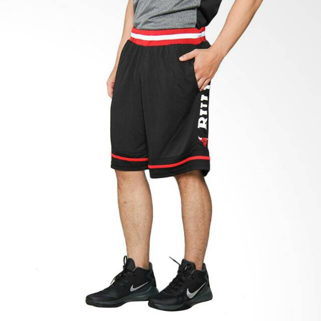 Celana Basket NBA Chicago Bulls Training Shorts Original