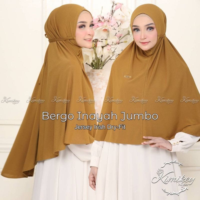 HIJAB INSTAN INAYAH JUMBO ORIGINAL KIMIKEY