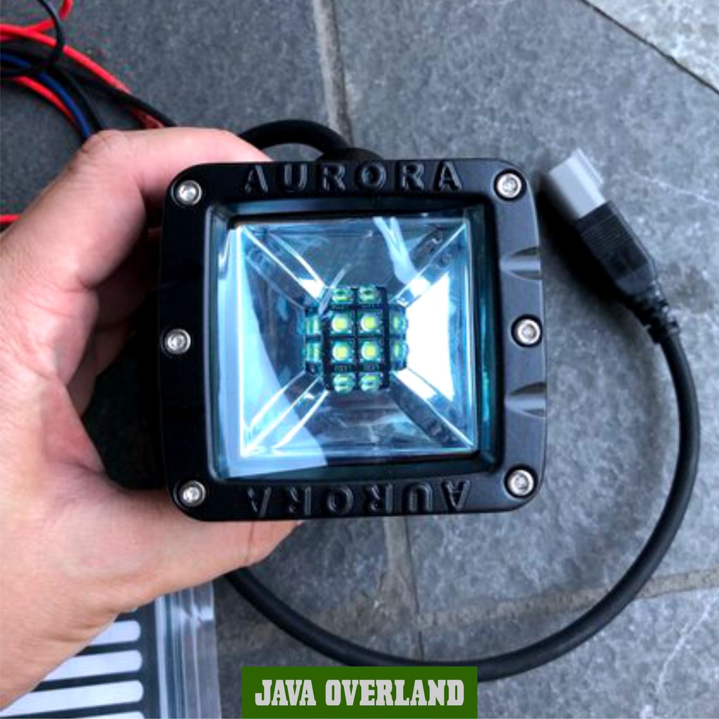 Lampu Sorot LED Model Crystal Lampu Tembak Light Bar Aurora