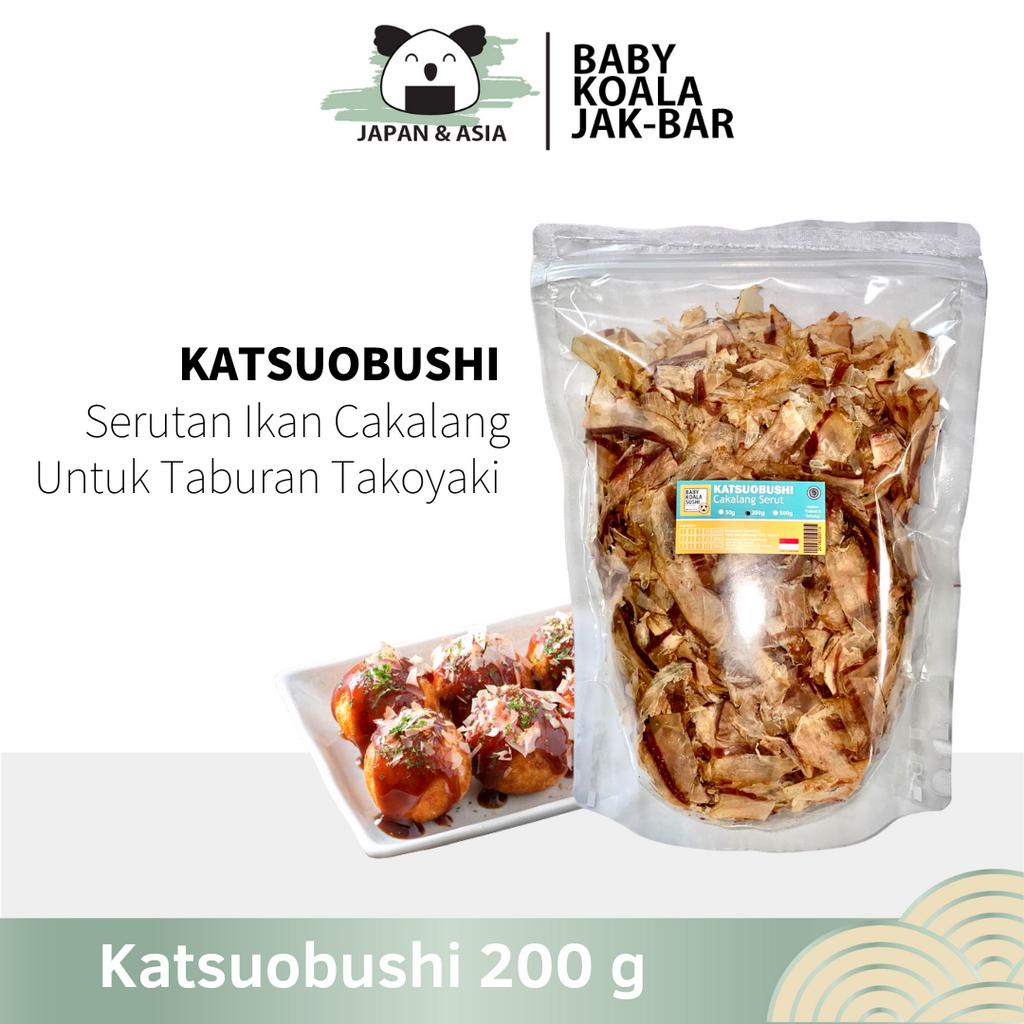 

KATSUOBUSHI Bonito Flakes 200 g Halal │ Taburan Takoyaki Katsuo Bushi Serutan Ikan Cakalang......//