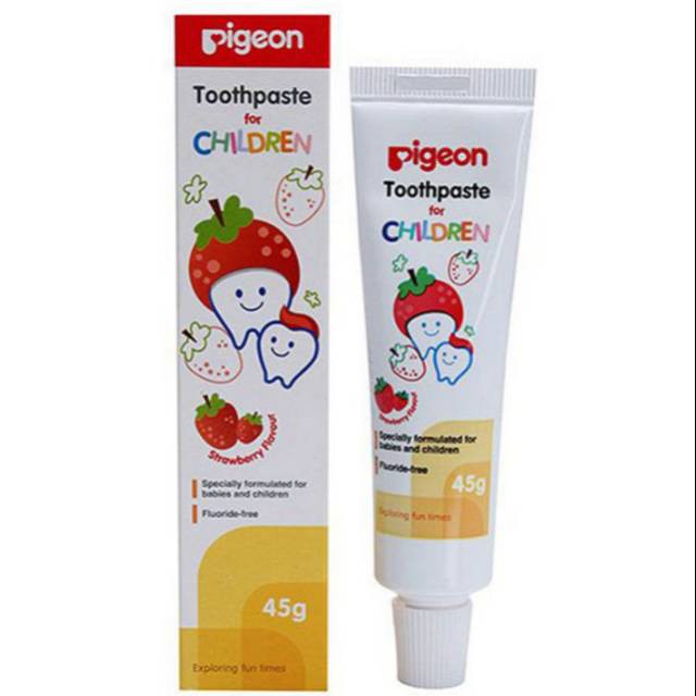 PIGEON Children Toothpaste 45g | Pasta Gigi Bayi