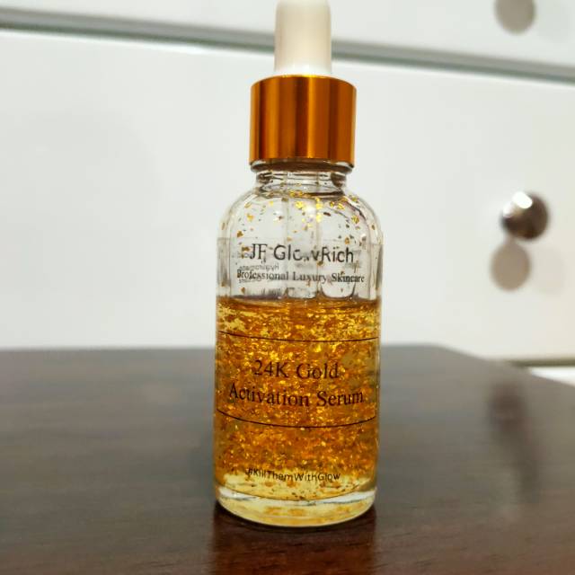 JF glow rich skin care by jessica forresterr 24k serum