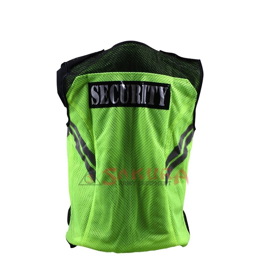 Rompi Security Satpam Jaring Rusuk Rompi Jaring Satpam