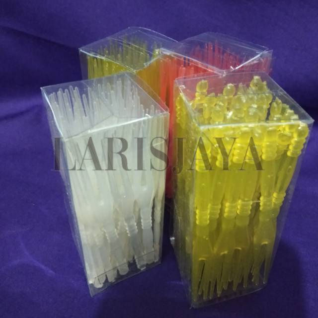 Garpu kue / garpu buah / garpu kecil plastik