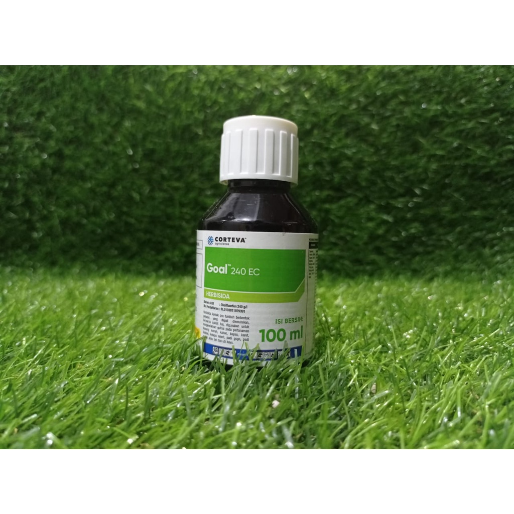 GOAL 240 EC 100 ML/herbisida pembasmi rumput/herbisida kontak pra tumbuh/gol pembasmi rumput