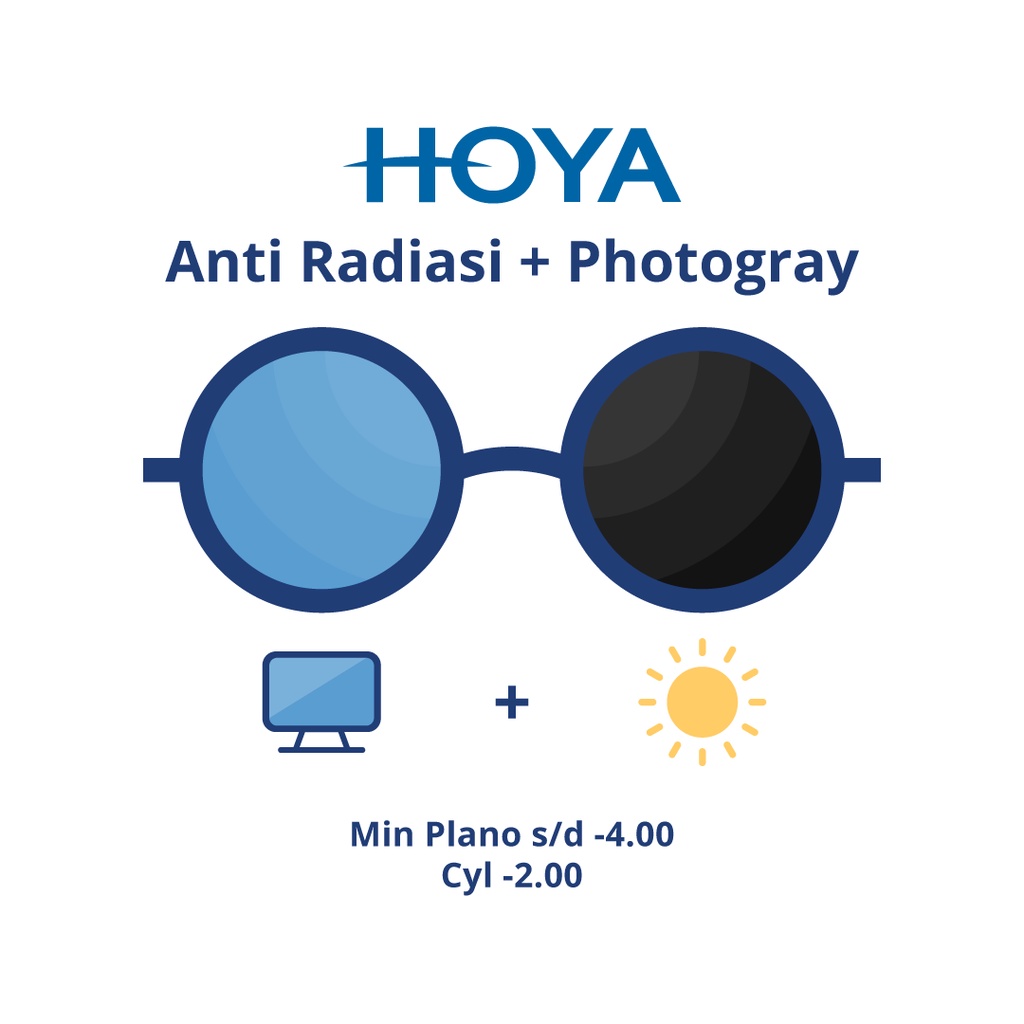 KCMTKU SV HOYA 1.56 PHOTO GREY UV 420