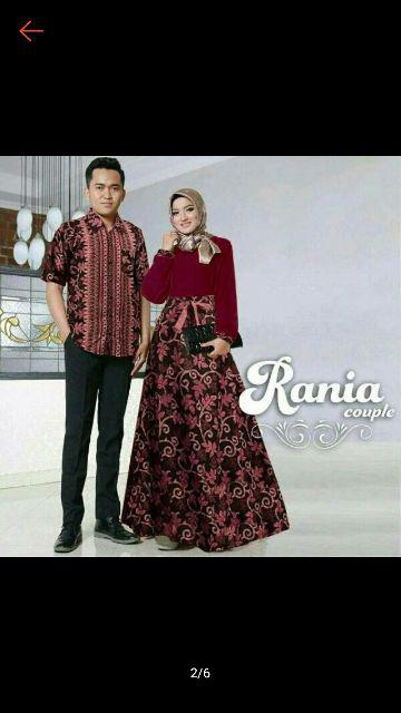 Couple Rania Batik / Couplepasangan Batik
