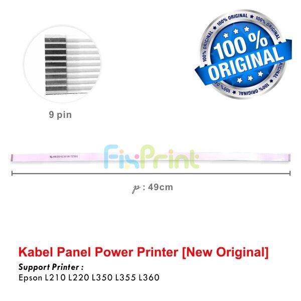 Kabel Flexible Panel Power Printer Epson L210 L220 L350 L355 L360 Original