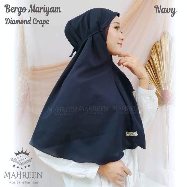 Ori mahreen hijab mariyam diamond crape