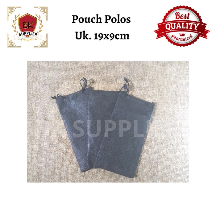 

PROMO Kantong Bahan Kain 1pcs / Pouch / Kantong Cupang / Kantong Kacamata - 19x9cm