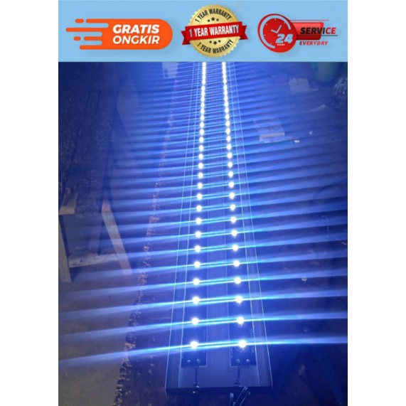 Lampu led tanning arwana hpl diy 180watt 130-200cm free gantungan