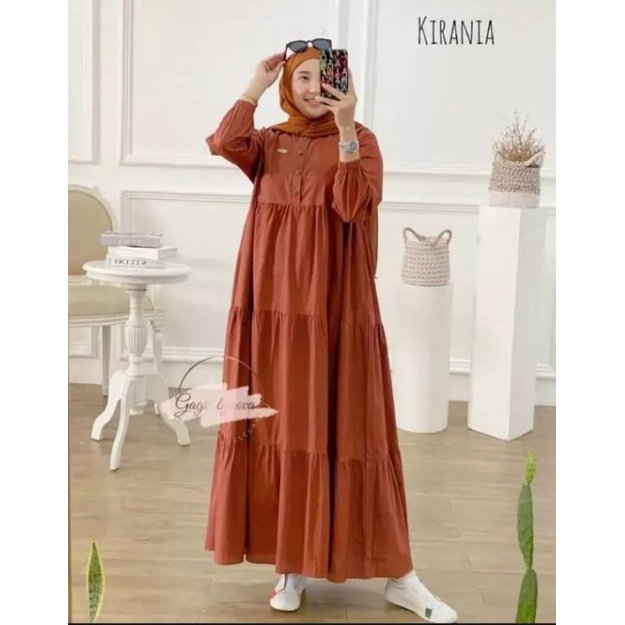 GAMIS POLOS RAYON / HOMEYDRESS / MAXI DRESS RAYON BALI POLOS