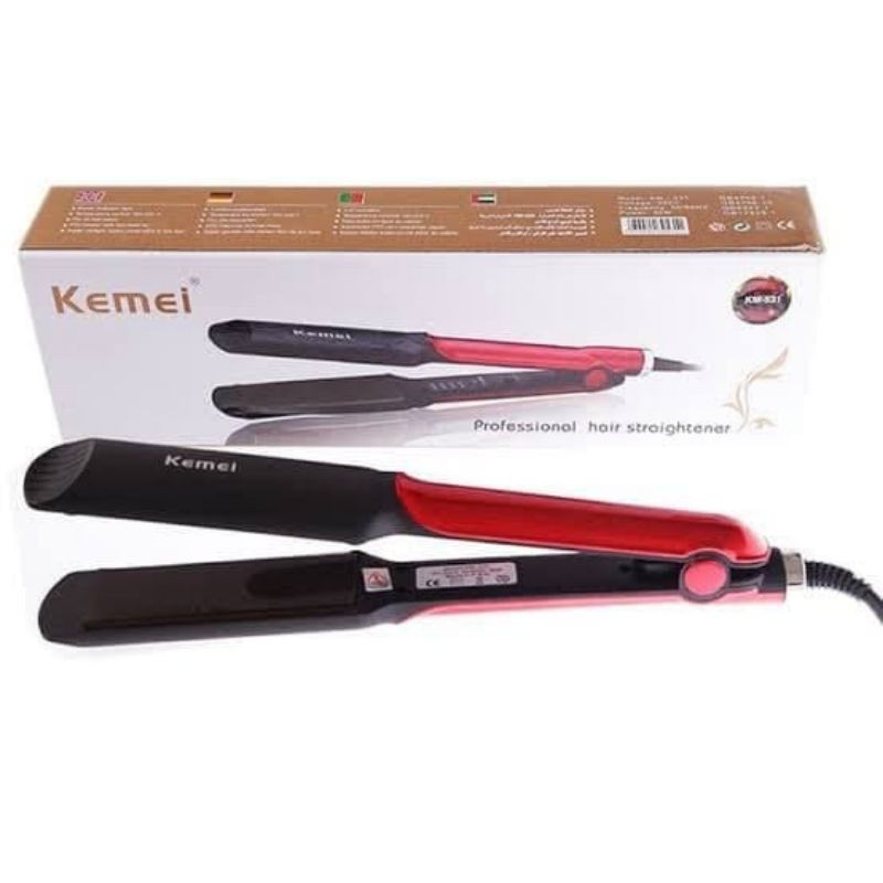 Catokan KEMEI KM 531 Catok rambut Lurus temperatur suhu ionic KM531 keriting