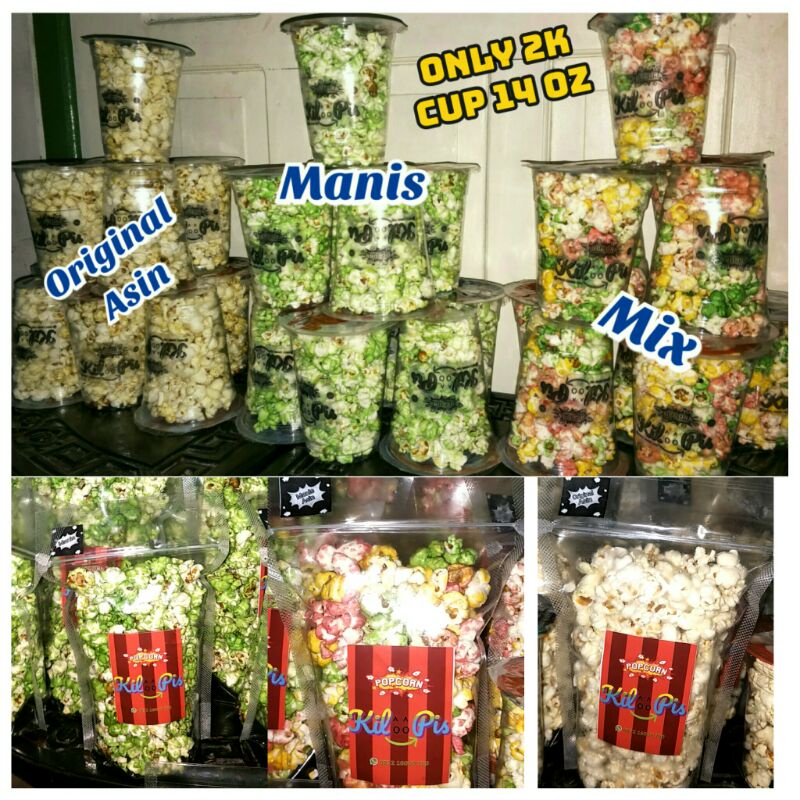 

Popcorn KilPis cemilan keluarga sehat
