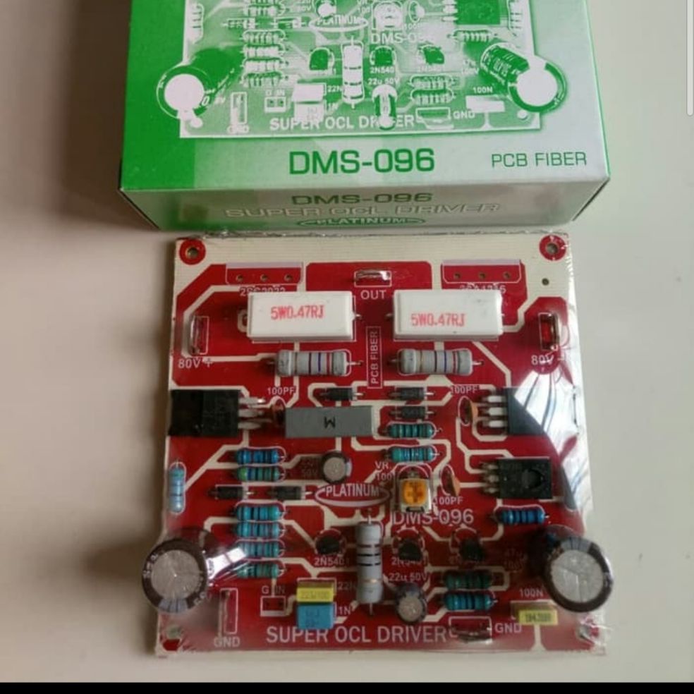 DMS 096 POWER KIT Amplifier Audio Profesional SUPER OCL DRIVER PCB FIBER