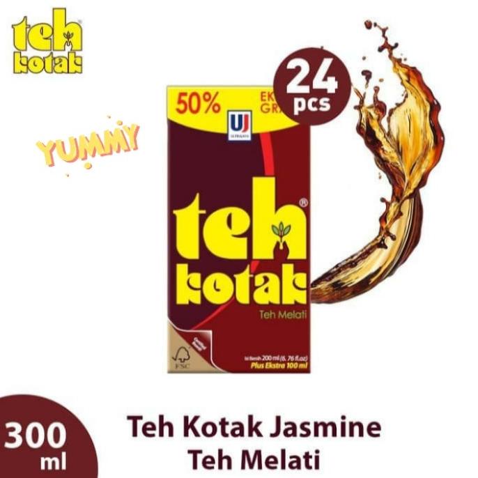 

[ COD ] Teh Kotak Ultra Jasmine. Extra isi 50% (200+100ml). Khusus Grab&Gojek CUCI GUDANG Kode 1462