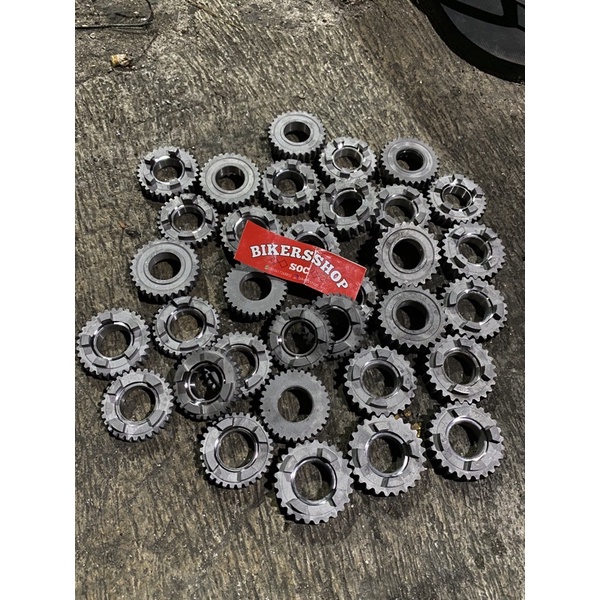 rasio ecer gigi rasio 6 tiger herex mata 25T