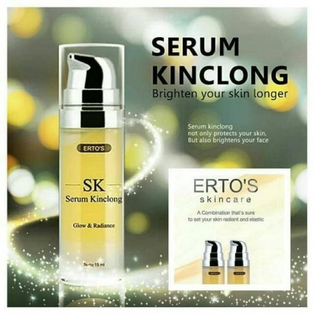 Ertos Serum Kinclong Original BPOM - Erto's