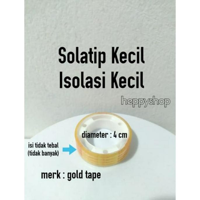 

Solatip Kecil, Isolasi Kecil heppys44 Kualitas Baik