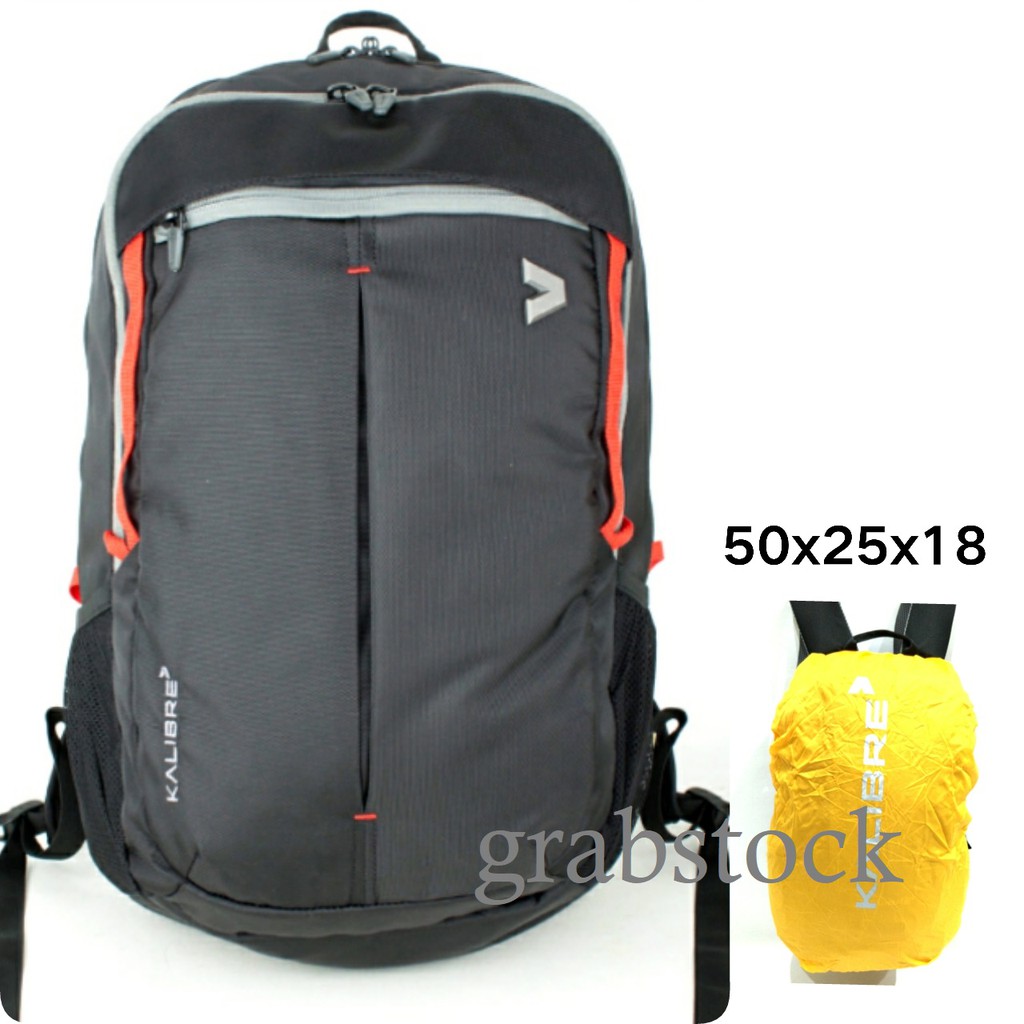 Kalibre Original Tas Ransel Laptop Plus Raincover Hitam List Merah Backpack Balfour