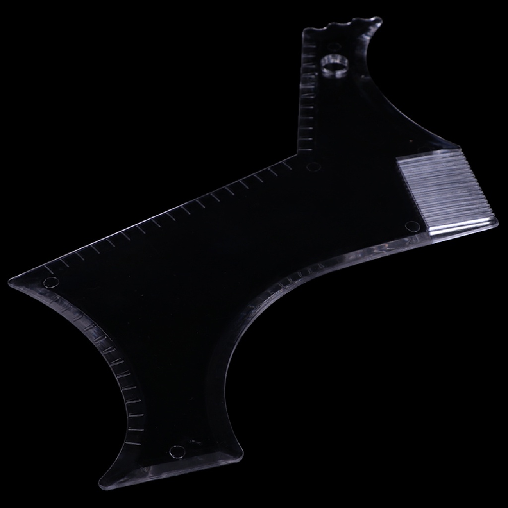 (lsingers1) Sisir Transparan Pembentuk Jenggot Pria