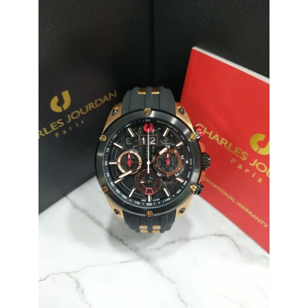 Jam Tangan Pria Sport Charles Jourdan CJ1036-1572C