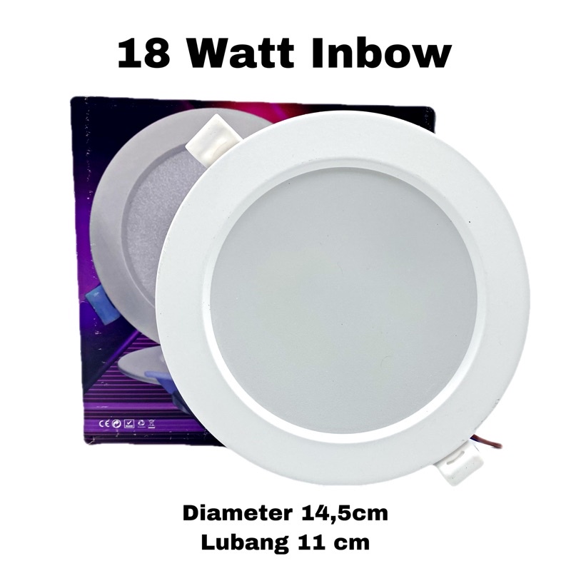 Downlight Led 18 volto watt Led Panel Light Inbow Bulat