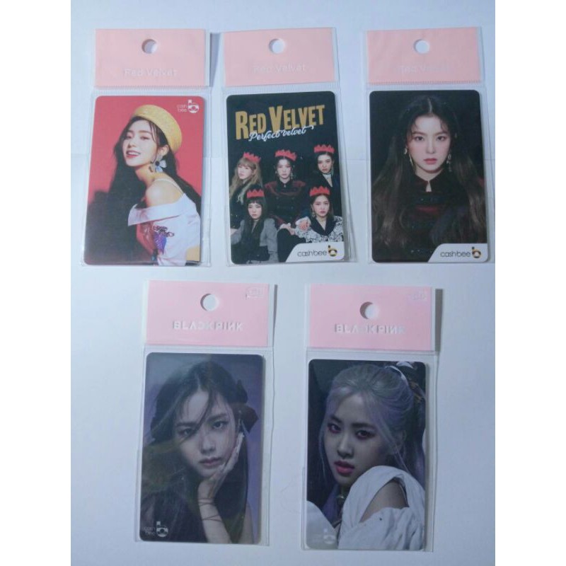 CASHBEE IRENE RED VELVET BLACKPINK JISOO ROSE