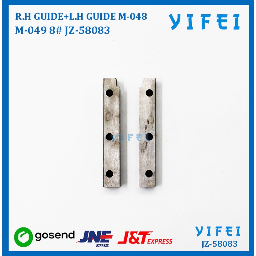 R.H GUIDE+L.H GUIDE M-048/M-049 8# MESIN POTONG KM KS AU YIFEI-58083