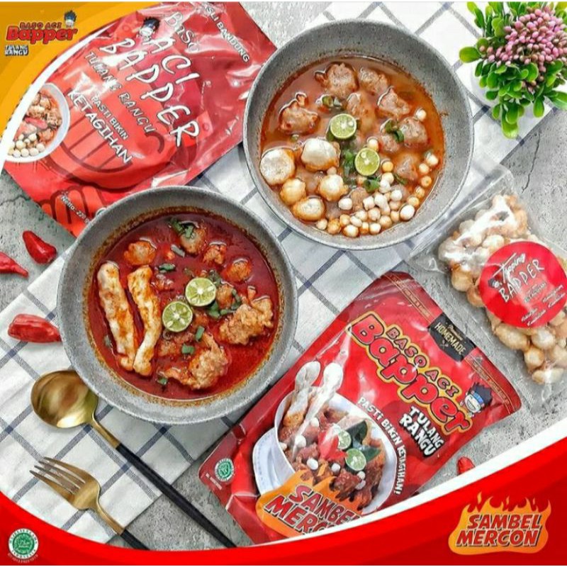 Jual [ready] Baso Aci Bapper Tulang Rangu Ori Dan Mercon Indonesia