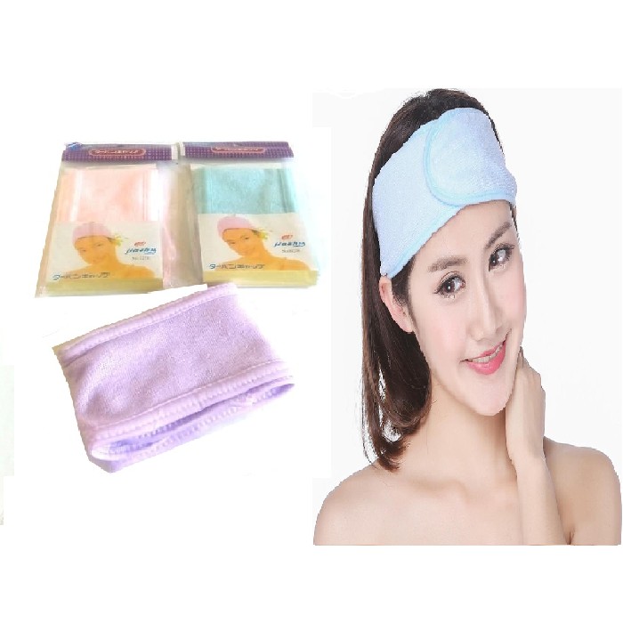 Fanilashop Facial Headband / Bandana Bando Mandi Facial / Bandana mandi / bandana