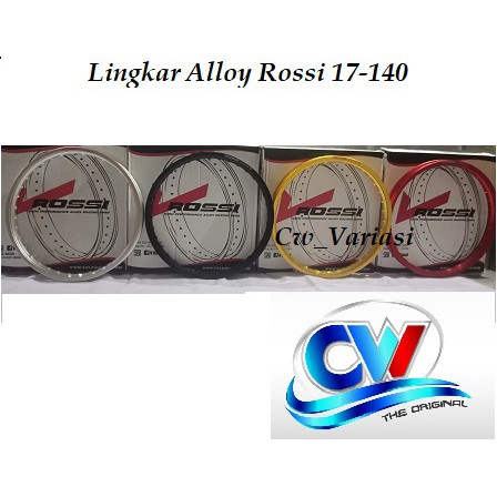 Velg Alloy Rossi  Ring 17X140 Dijual Perpcs