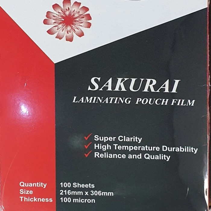 

Plastik Laminating Sakurai A4