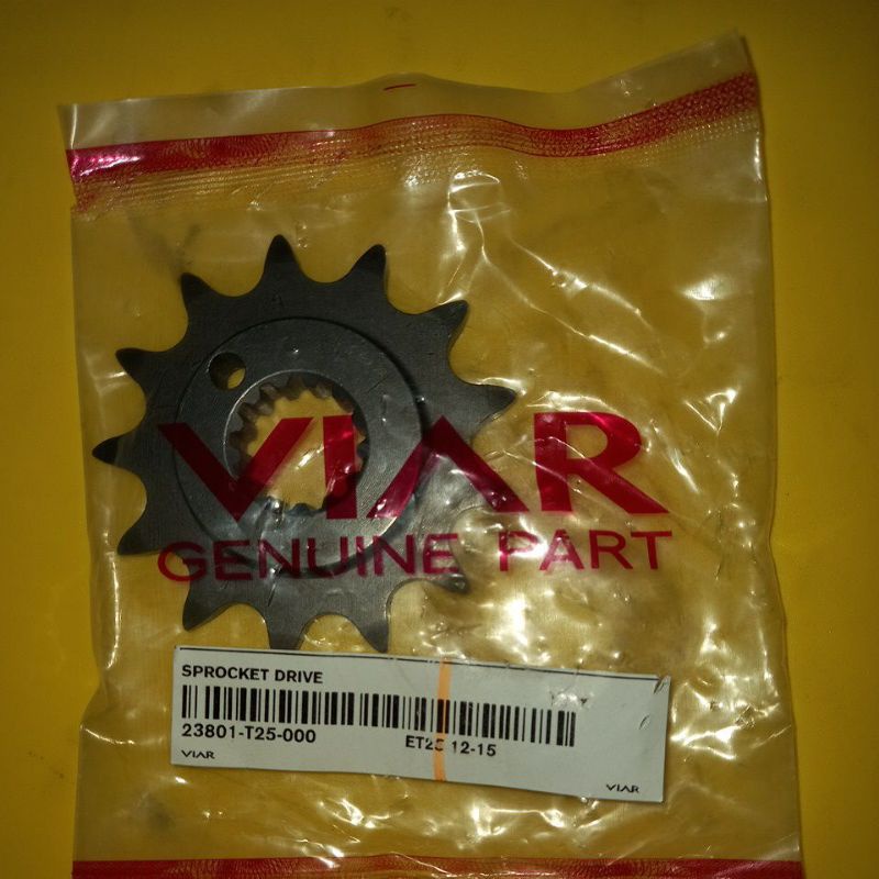 gear depan viar cross x 250