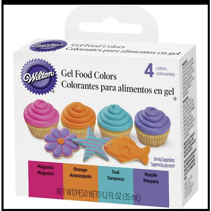 

Wilton Neon Gel Icing Color Set-4