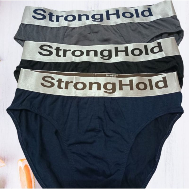 CELANA DALAM PRIA KARET BOXER MEREK STRONGHOLD ISI 3PCS