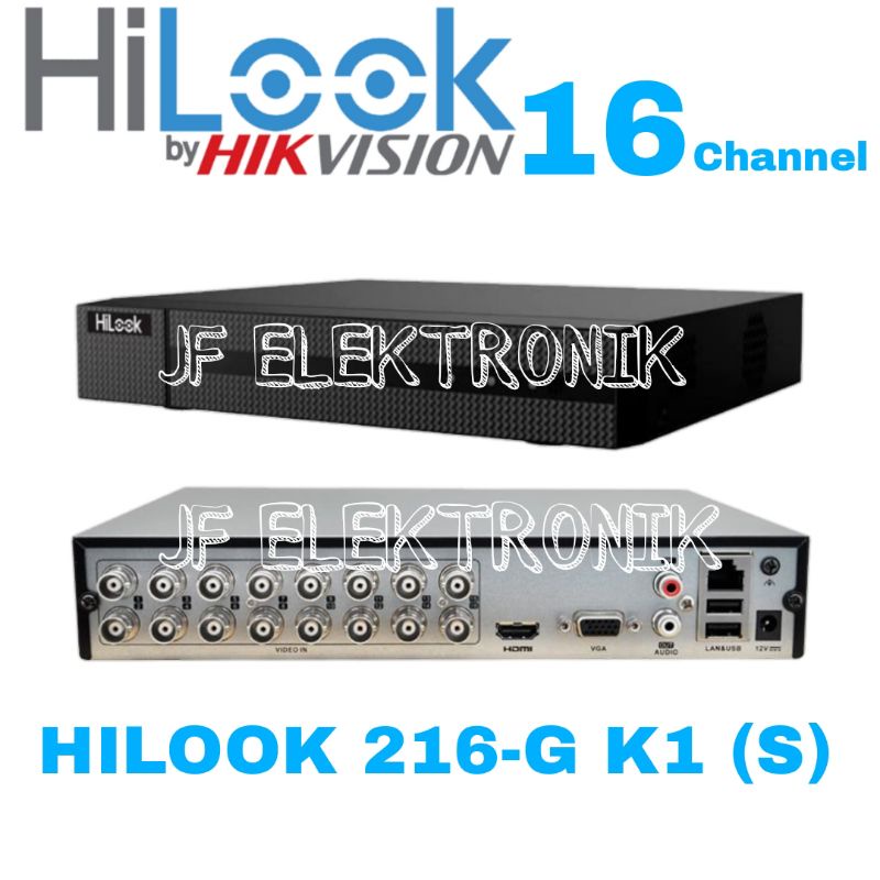 Dvr Recorder Cctv Hilook 216G-K1 (S) 16 Channel Original Garansi Resmi