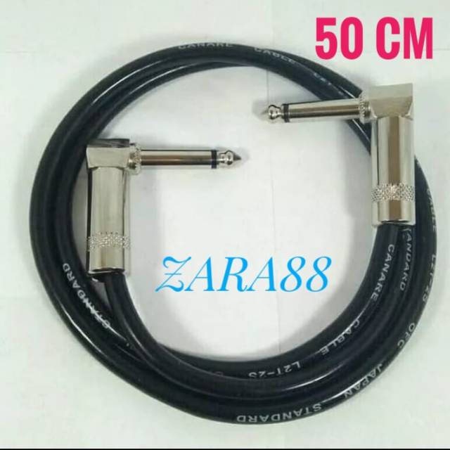 Kabel.jumper efek gitar 50 Cm kabel canare