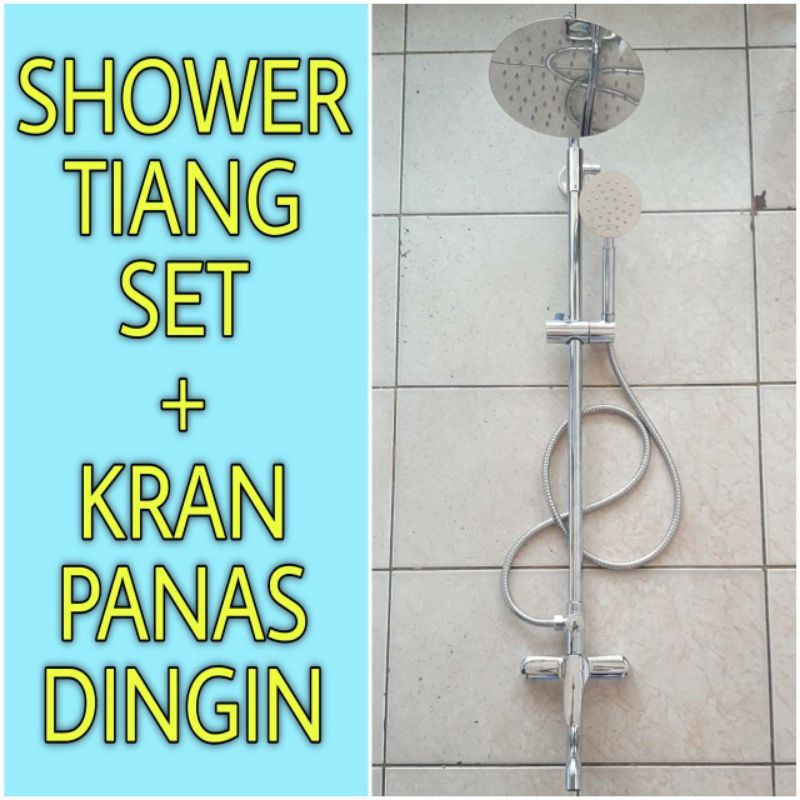 Shower Panas Dingin / Shower Column Kran Panas Dingin / Shower Tiang