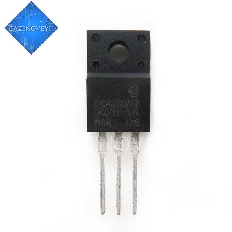 10pcs Ic Stp10Nk60Zfp Stp10Nk60 10nk60zfp 10nk60 To-220F