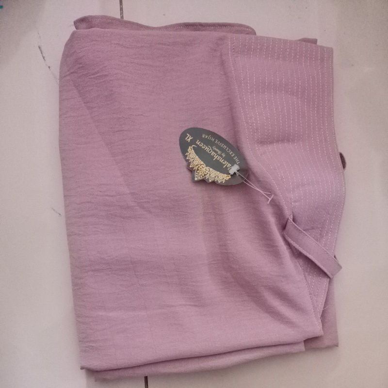 KHIMAR TALI CLARA XL ORIGINAL VALENSHA QUEEN-Peony purple