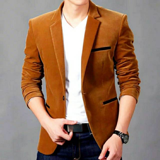 Blazer cowok-jas keren-blazer korea