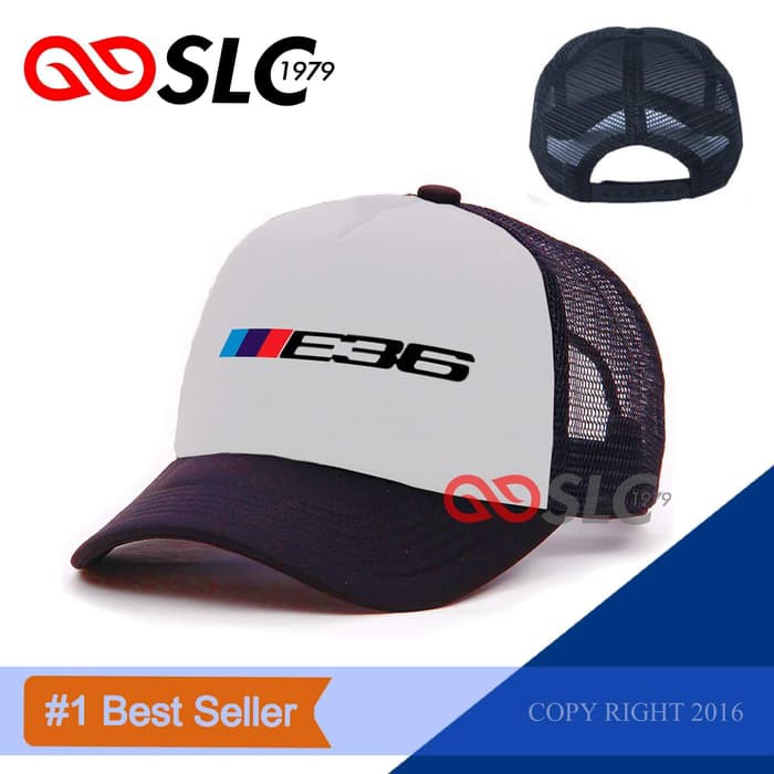 Topi Pria Distrro Original Topi Baseball Cap Import Nypd Terbaru  HJ851 Topi Jaring Trucker Bmw E36