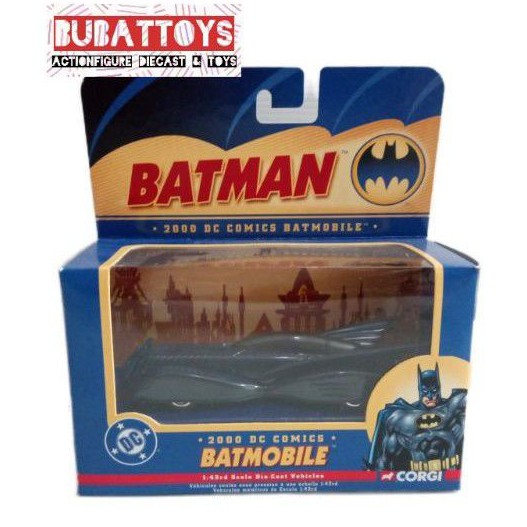 CORGI BATMAN 2000 DC COMICS BATMOBILE SCALE 1:43 DIECAST VEHICLE ORIGINAL